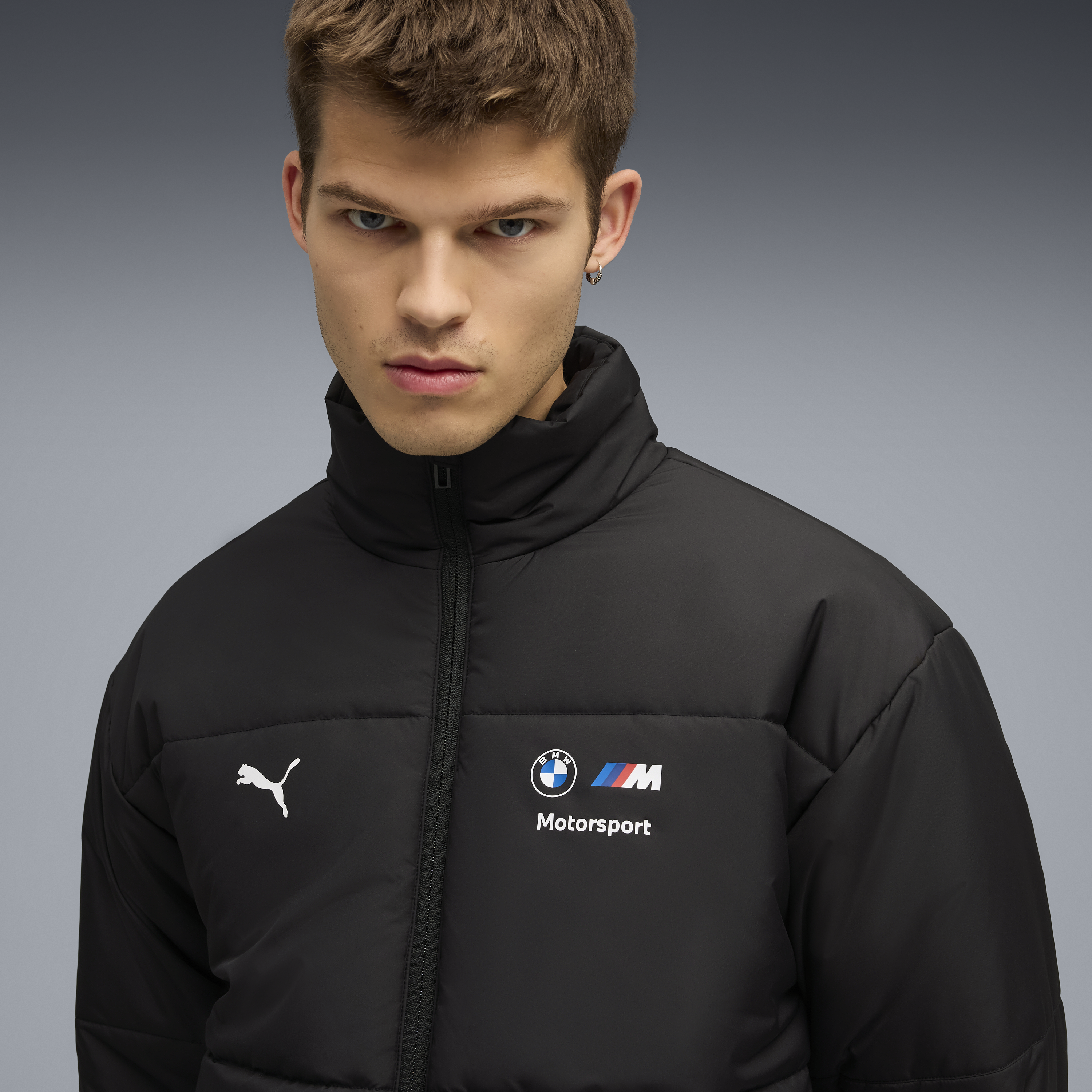 Giubbotto imbottito BMW, Puma, MMS, essential+, nero 🔥