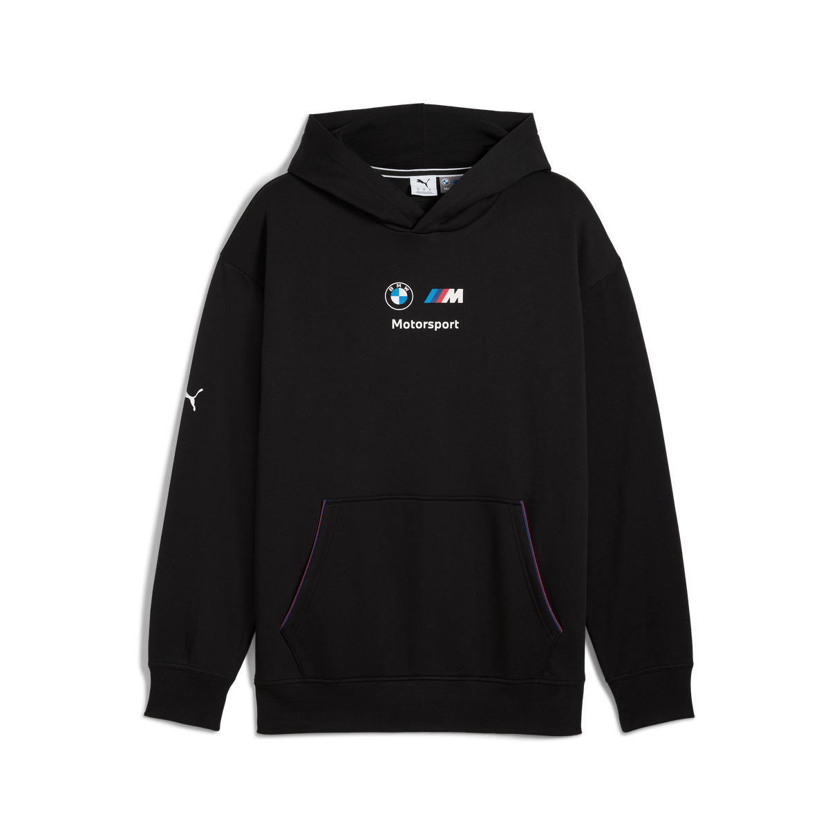 Felpa con cappuccio in pile BMW, Puma, MMS, essential+, nera 🔥