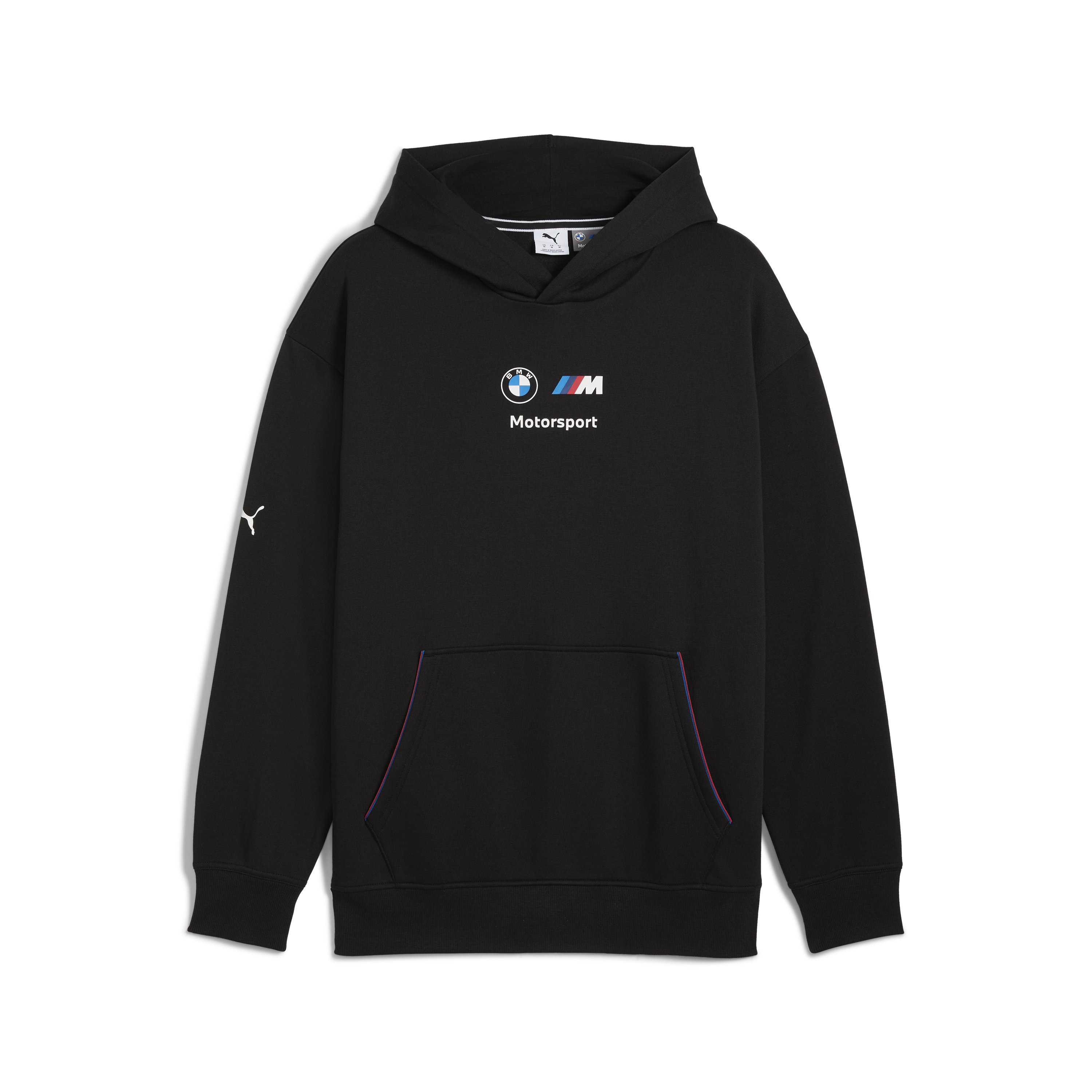 Felpa con cappuccio in pile BMW, Puma, MMS, essential+, nera 🔥