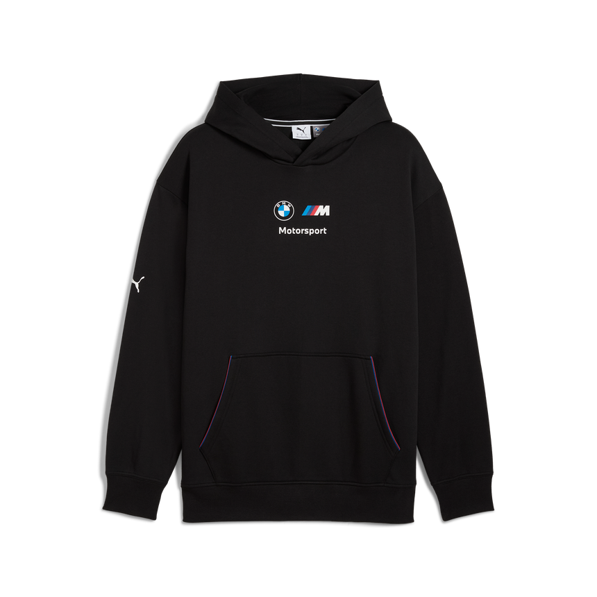 Felpa con cappuccio in pile BMW, Puma, MMS, essential+, nera 🔥