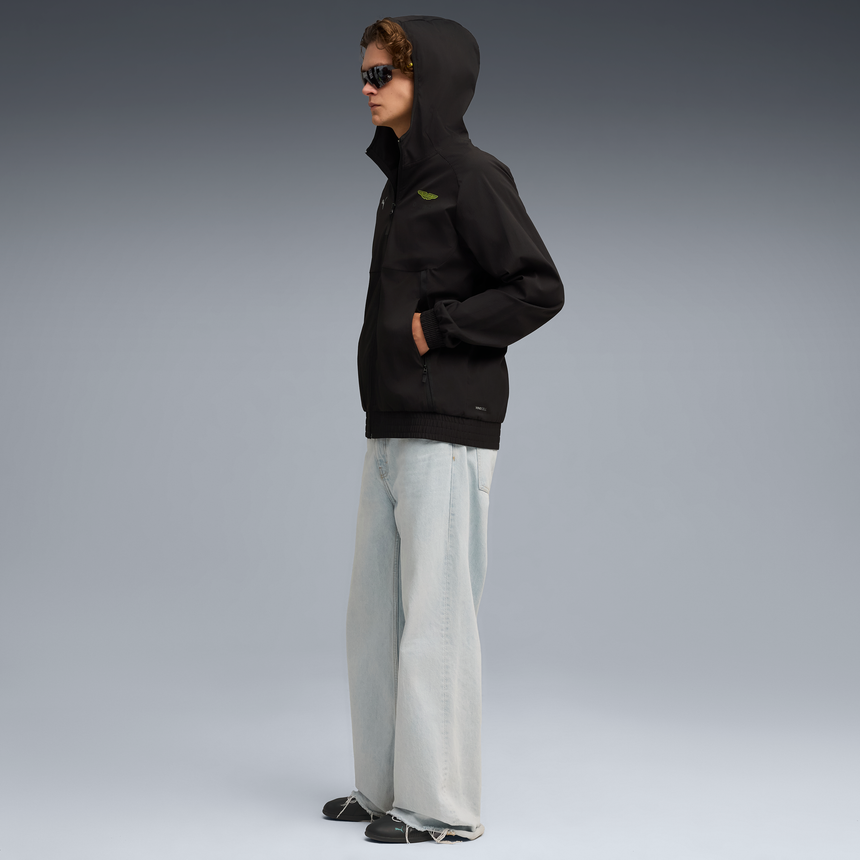 Giacca Aston Martin, Puma, Lifestyle, PUMATECH, nera 🔥