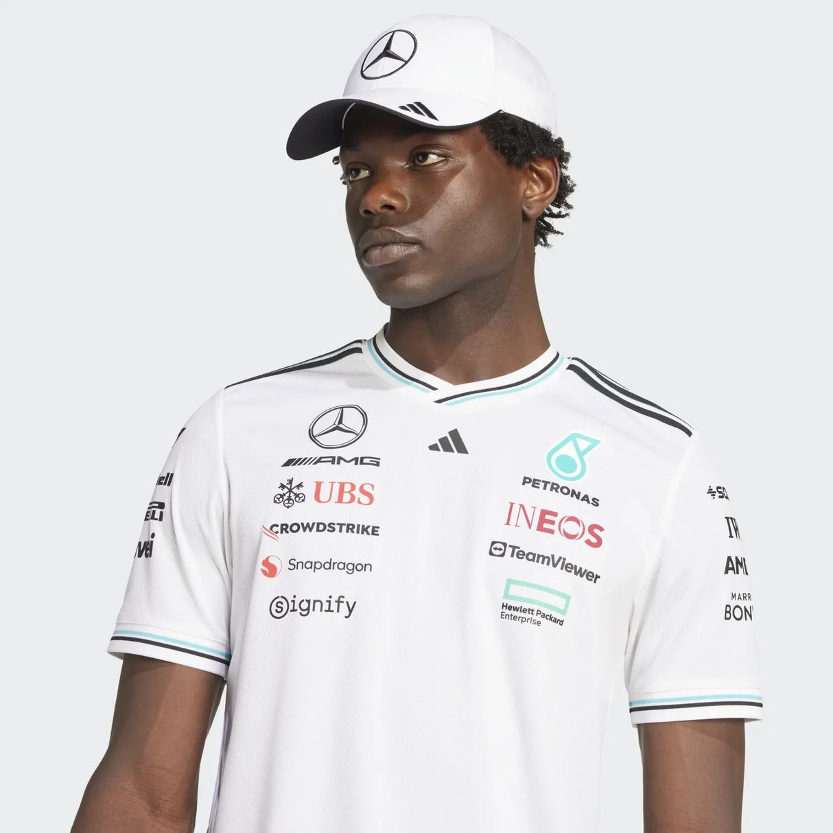 Mercedes Maglietta Pilota a Maniche Corte 🔥