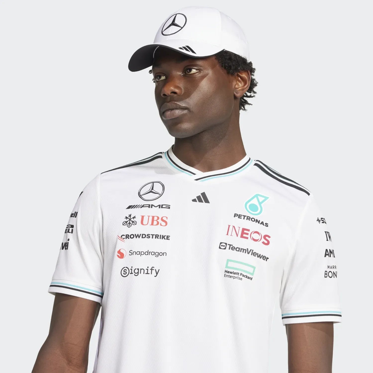 Mercedes Maglietta Pilota a Maniche Corte 🔥