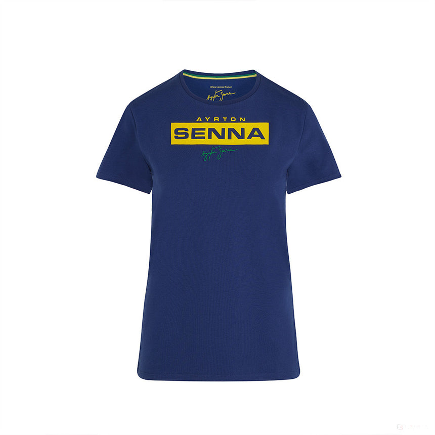 Ayrton Senna Logo Da donna Maglietta - FansBRANDS®