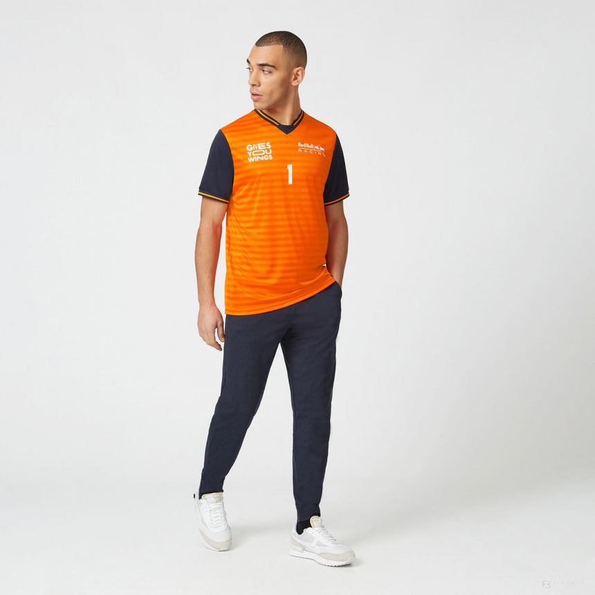 Red Bull Maglietta, Max Verstappen Sportswear, Arancione, 2022 - FansBRANDS®