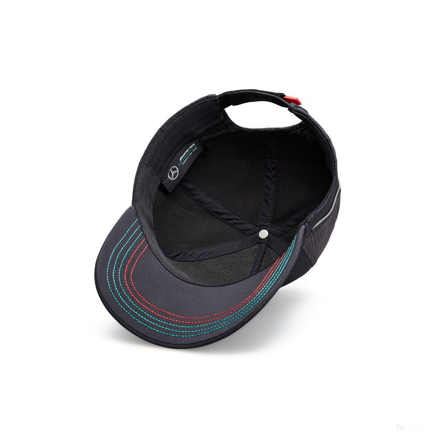 Mercedes Team Baseball Cappello, Adulto, Nero, 2022 - FansBRANDS®