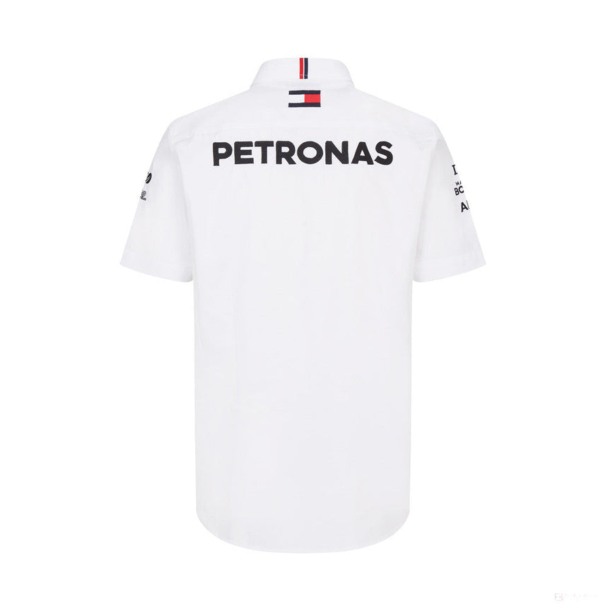 Mercedes camicia, Squadra, Bianco, 2023
