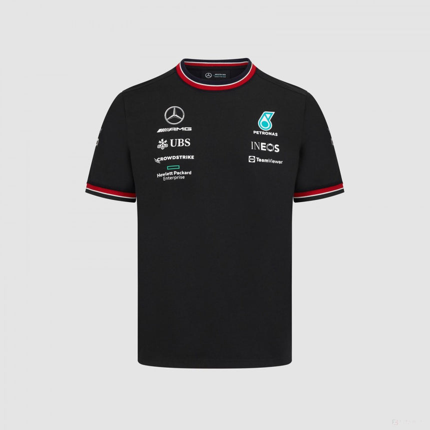 Mercedes Team Maglietta per bambini, Nero, 2022 - FansBRANDS®