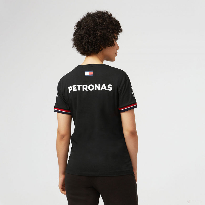 Mercedes Team Maglietta per donne, Nero, 2022 - FansBRANDS®