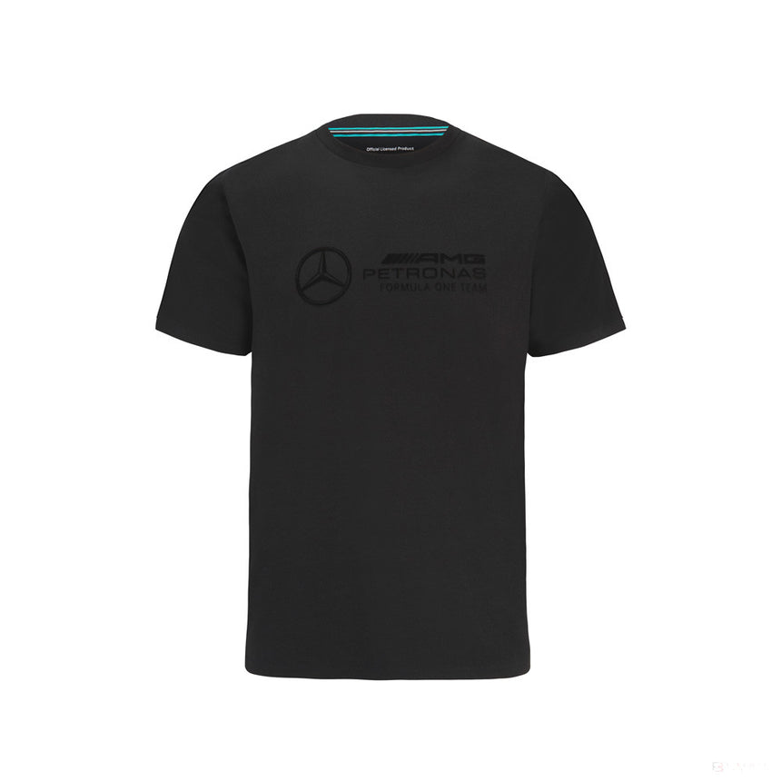 Mercedes Maglietta, Stealth Large Logo, Nero, 2022 - FansBRANDS®