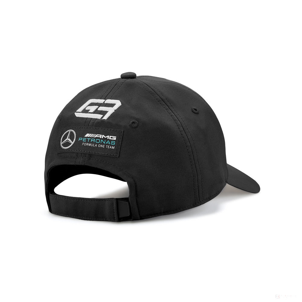 Mercedes Baseball Cappello, George Russell, Adulto, Nero, 2022 - FansBRANDS®
