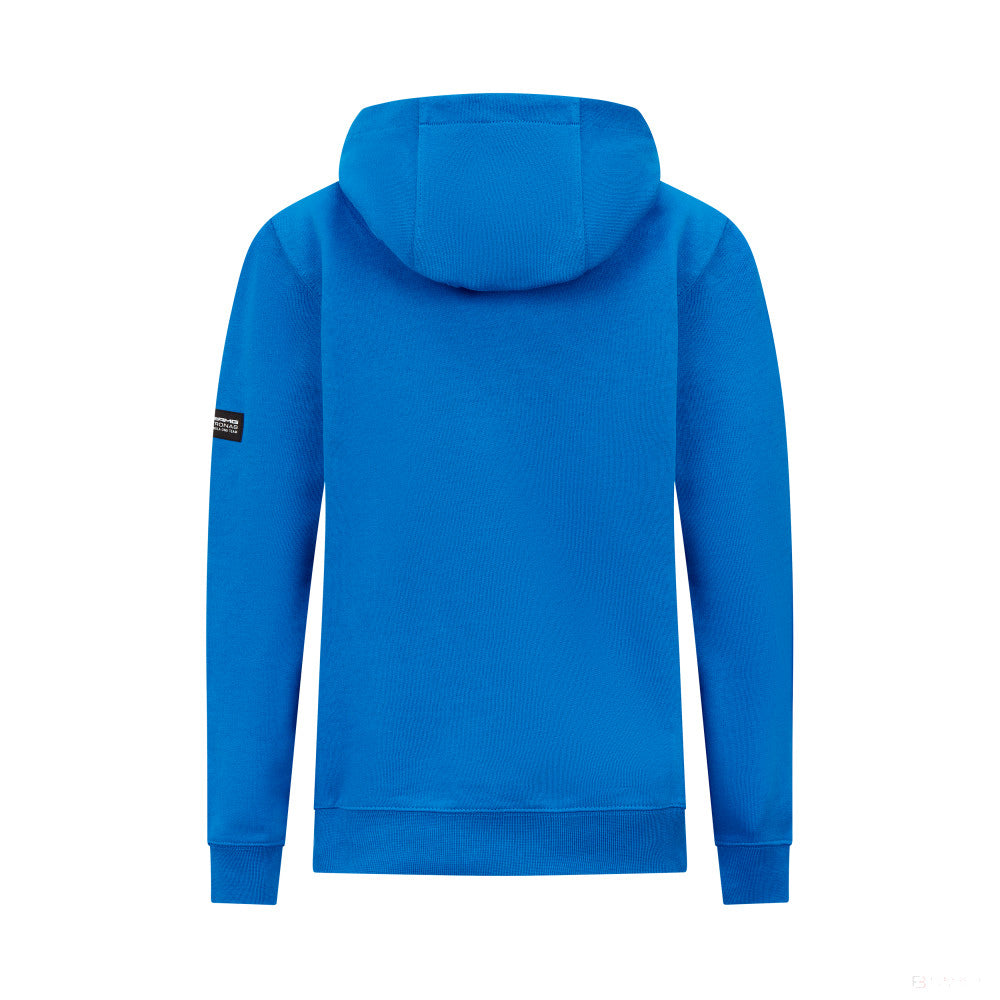 Mercedes sweatshirt, hooded, George Russell, kids, blue - FansBRANDS®