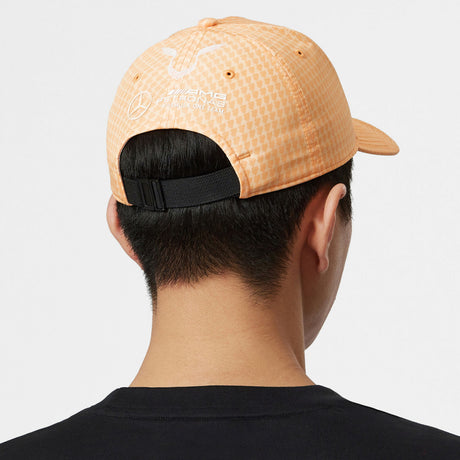 Mercedes baseball cap, Lewis Hamilton, peach, 2023 - FansBRANDS®
