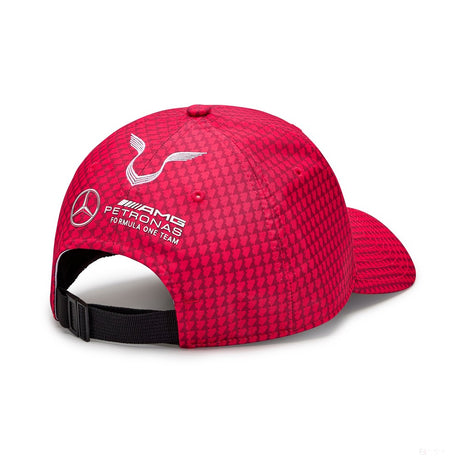 Mercedes baseball cap, Lewis Hamilton, apple red, 2023 - FansBRANDS®