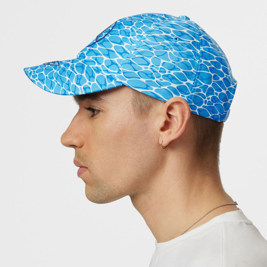 Mercedes baseball cap, George Russell, no diving, blue, 2023 - FansBRANDS®