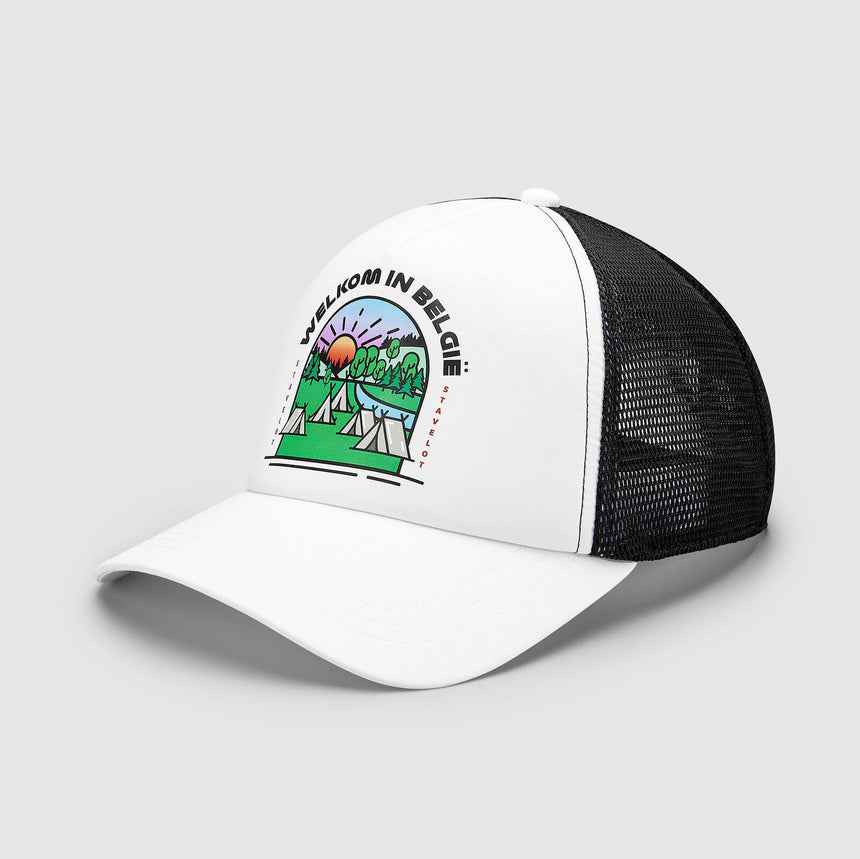 Formel 1 Cap, Sonderedition, Belgien, weiß