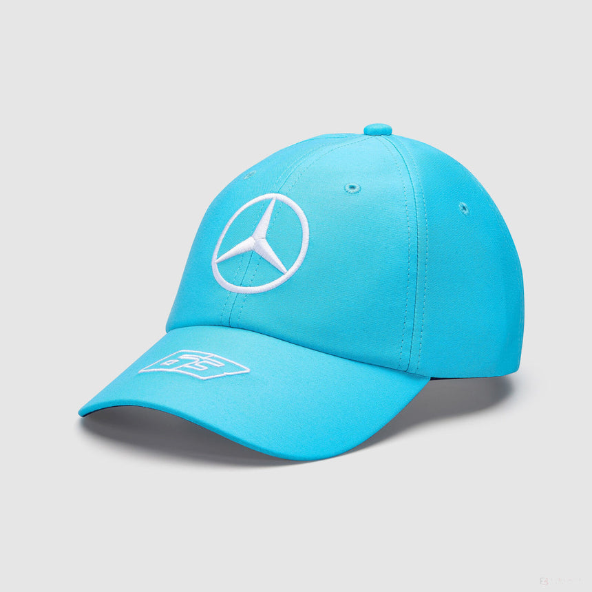Mercedes baseball cap, George Russel, blue, 2023 - FansBRANDS®