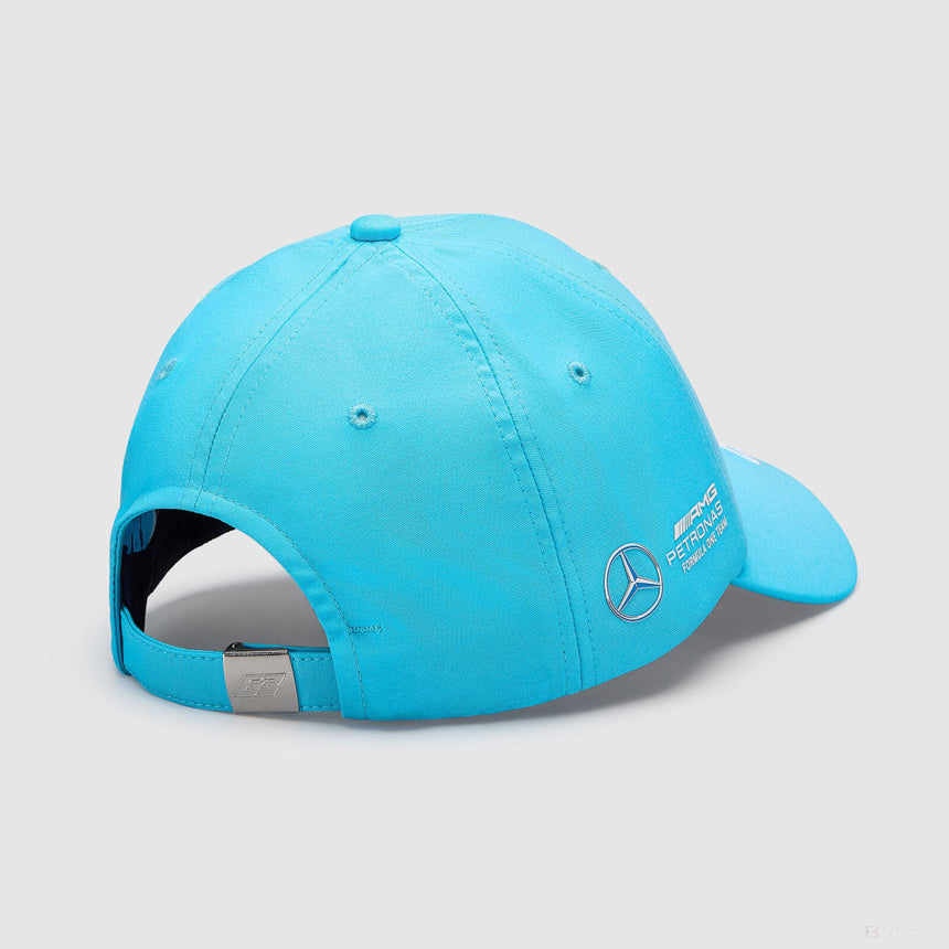Mercedes baseball cap, George Russel, blue, 2023 - FansBRANDS®