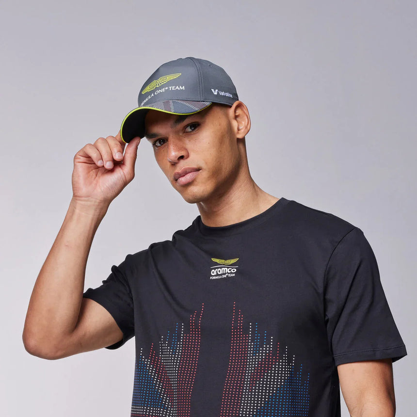 Cappellino Aston Martin, team, Silverstone, SE, grigio 🔥