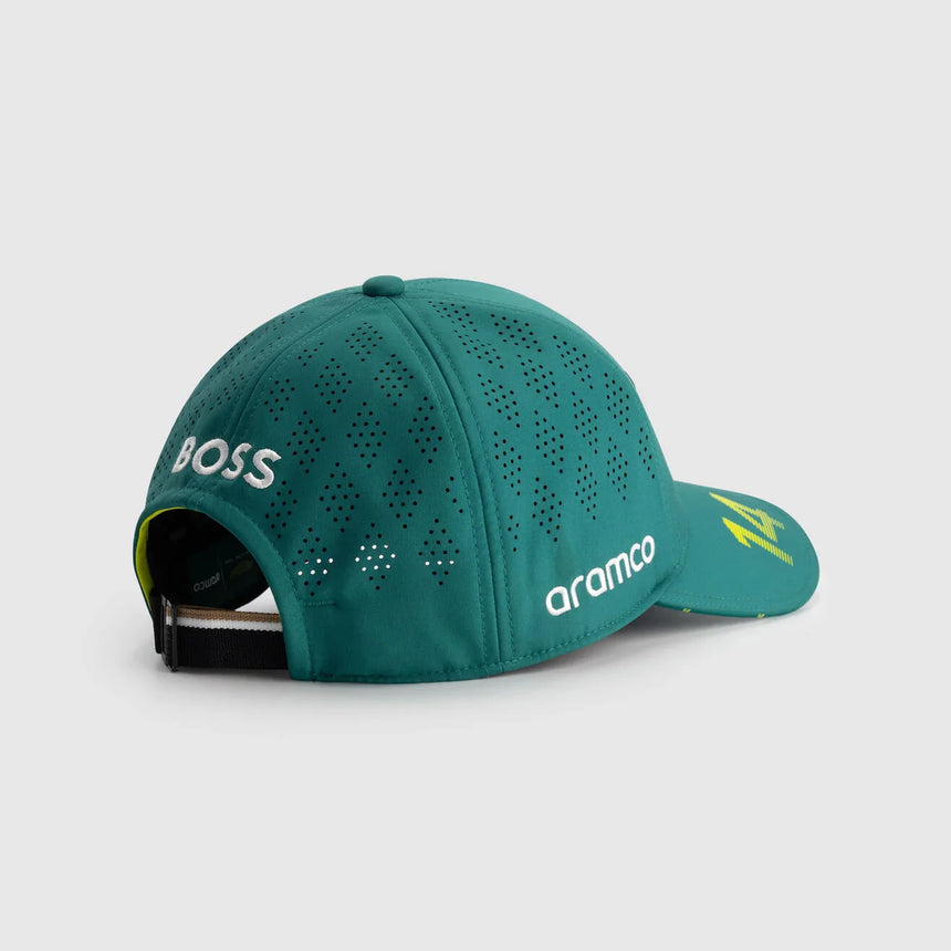 Aston Martin AMF1, Team, Cappellino, Fernando Alonso, Verde 🔥