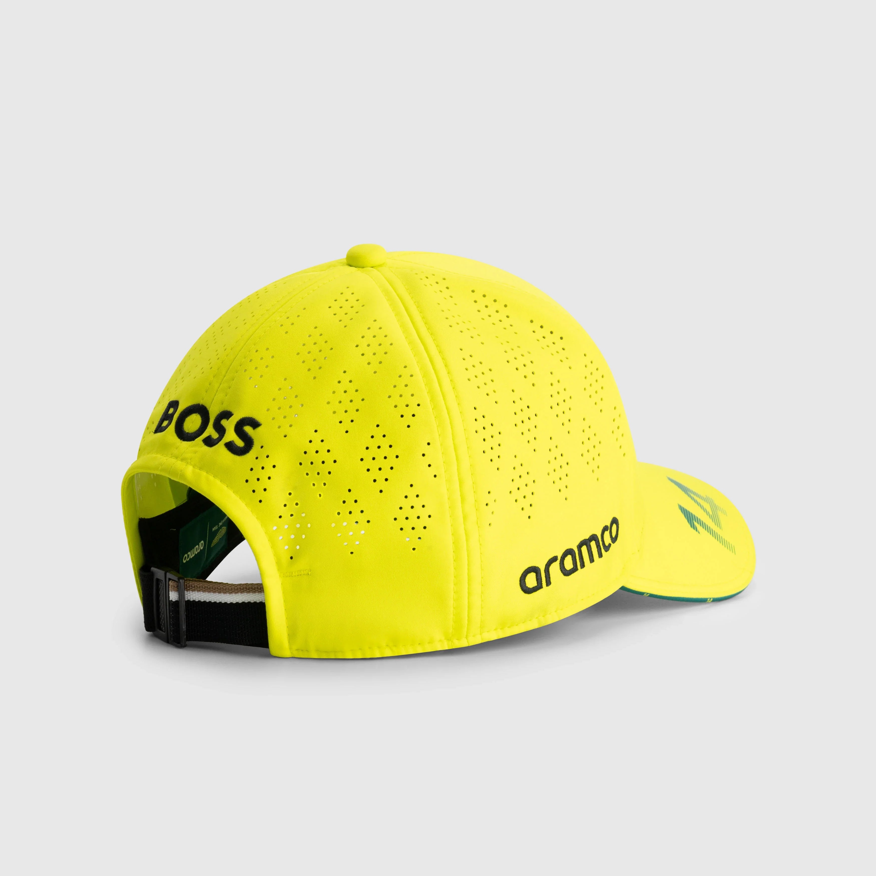 Aston Martin AMF1, Team, Cappellino, Fernando Alonso, Lime 🔥