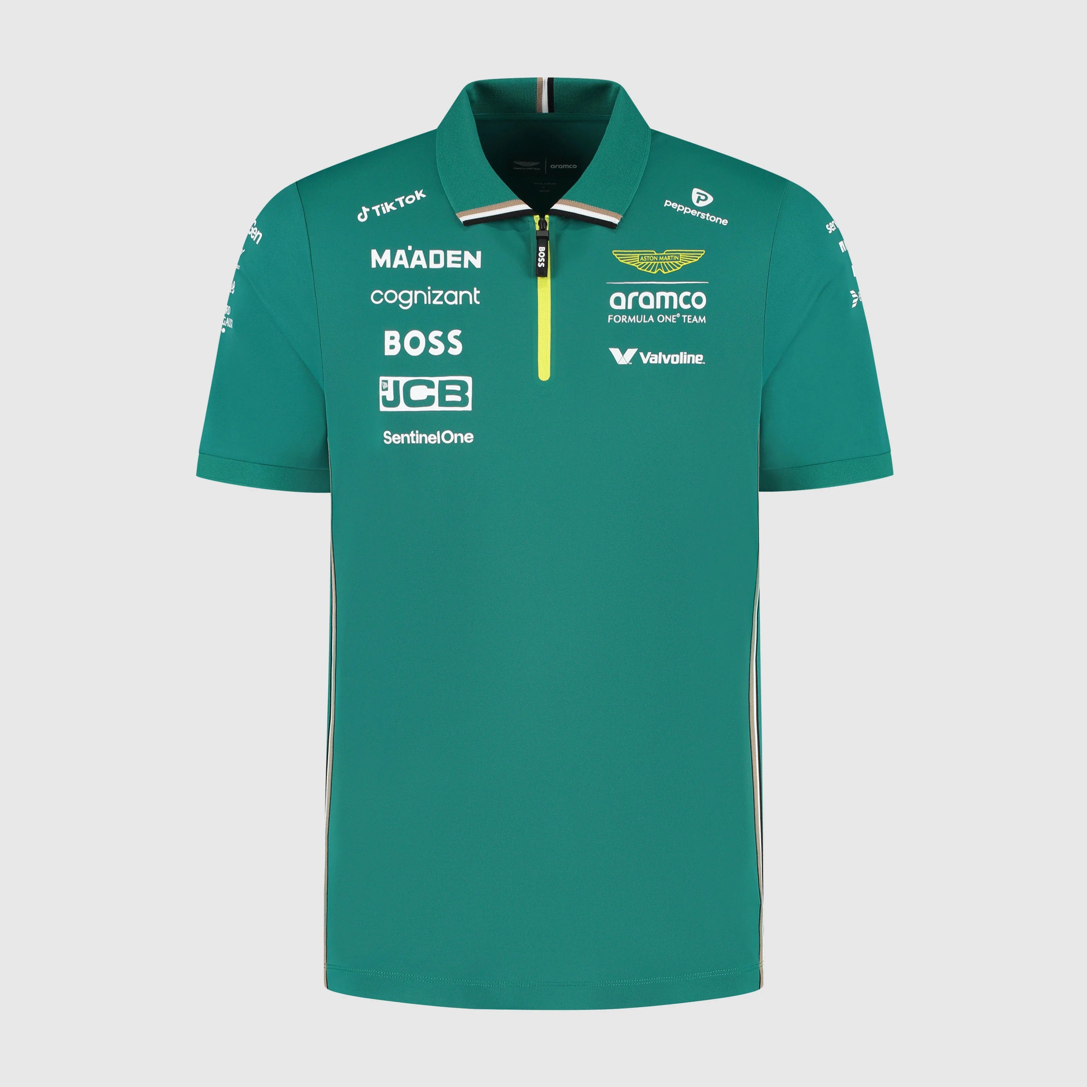 Aston Martin AMF1, Team, Polo, Verde 🔥