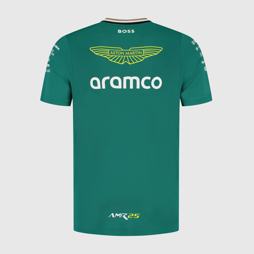 Aston Martin AMF1 Team-T-Shirt, Grün 🔥