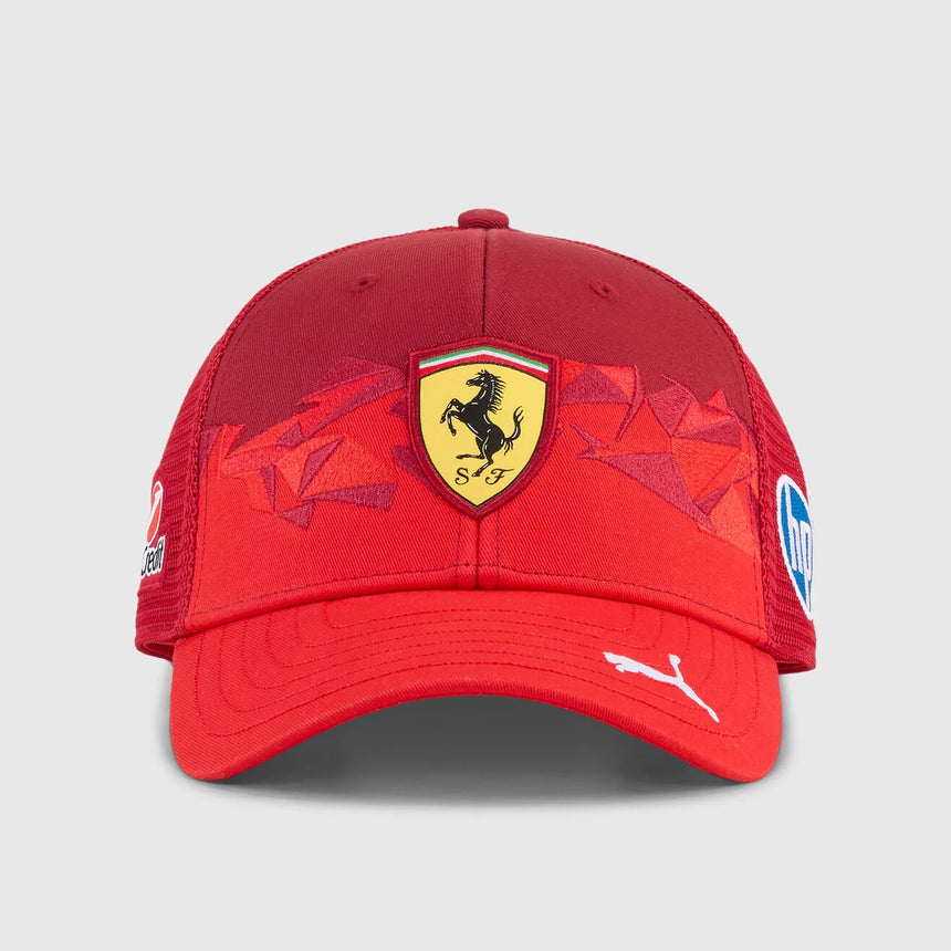 Cappellino da baseball Ferrari, edizione speciale Vegas, rosso 🔥