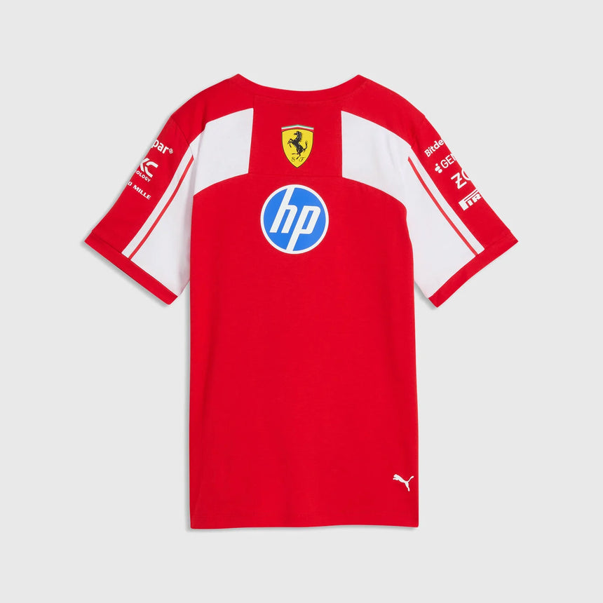 Ferrari t-shirt, squadra, donne, rossa