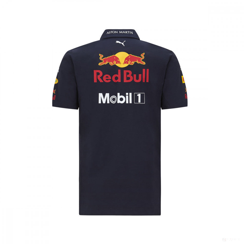 Camicia Red Bull, squadra Puma, blu, 2020