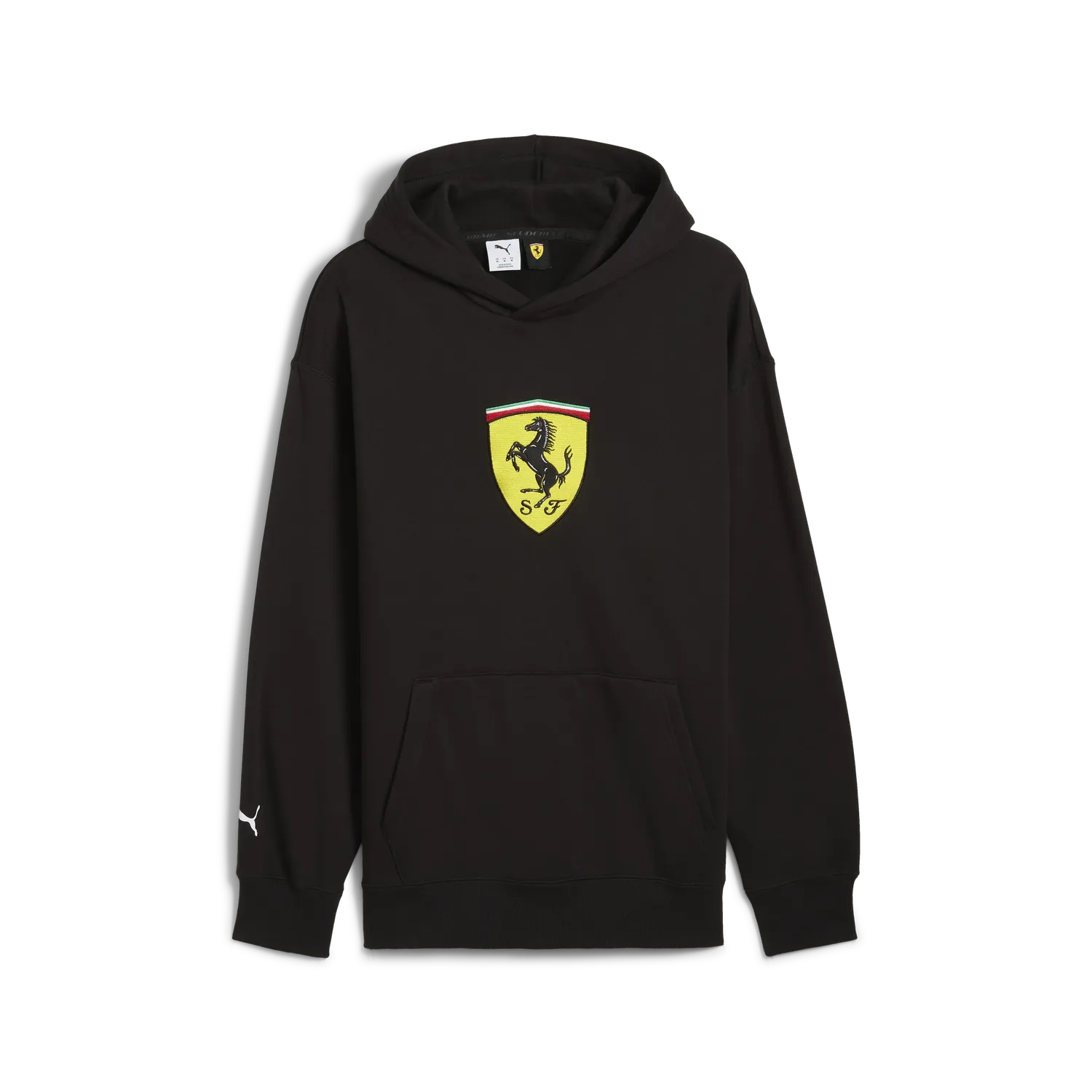 Ferrari Race Felpa con Cappuccio - Nero 🔥