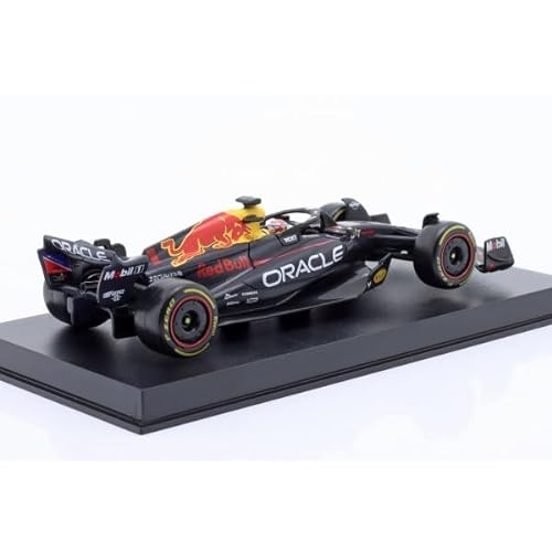Red Bull Racing RB19 Model Car, Burago, 1:43, Max Verstappen #1, Acrylic Box, 2023