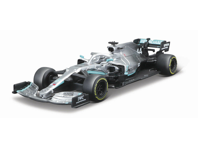 Mercedes modello di auto, bburago, Lewis Hamilton #44, W10 EQ Power+