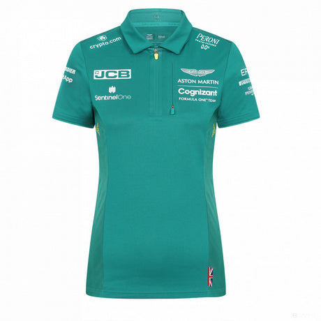 Aston Martin Team Maglietta Donna, Verde, 2022 - FansBRANDS®
