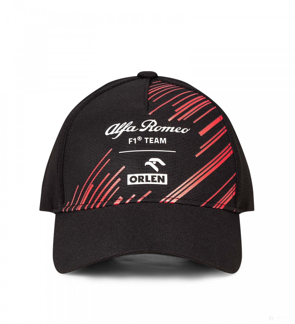 Alfa Romeo Cappello di Baseball, USA GP, Adulto, Nero, 2022 - FansBRANDS®
