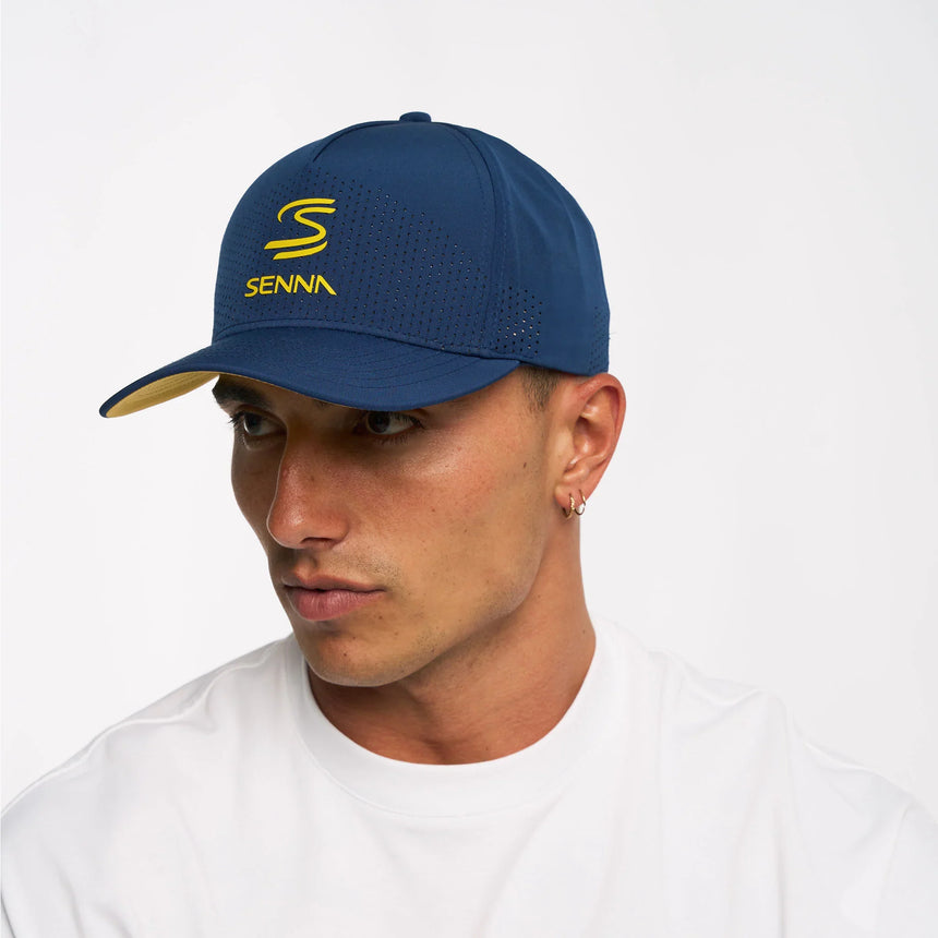 Ayrton Senna cappello, Leisure, blu
