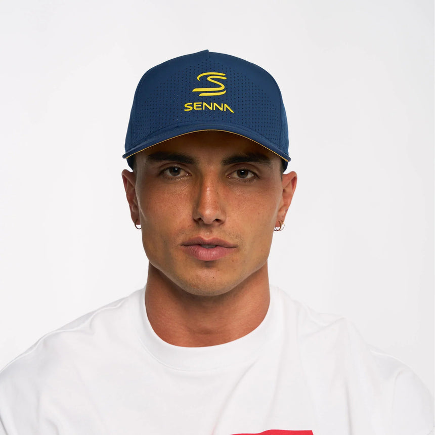 Ayrton Senna cappello, Leisure, blu