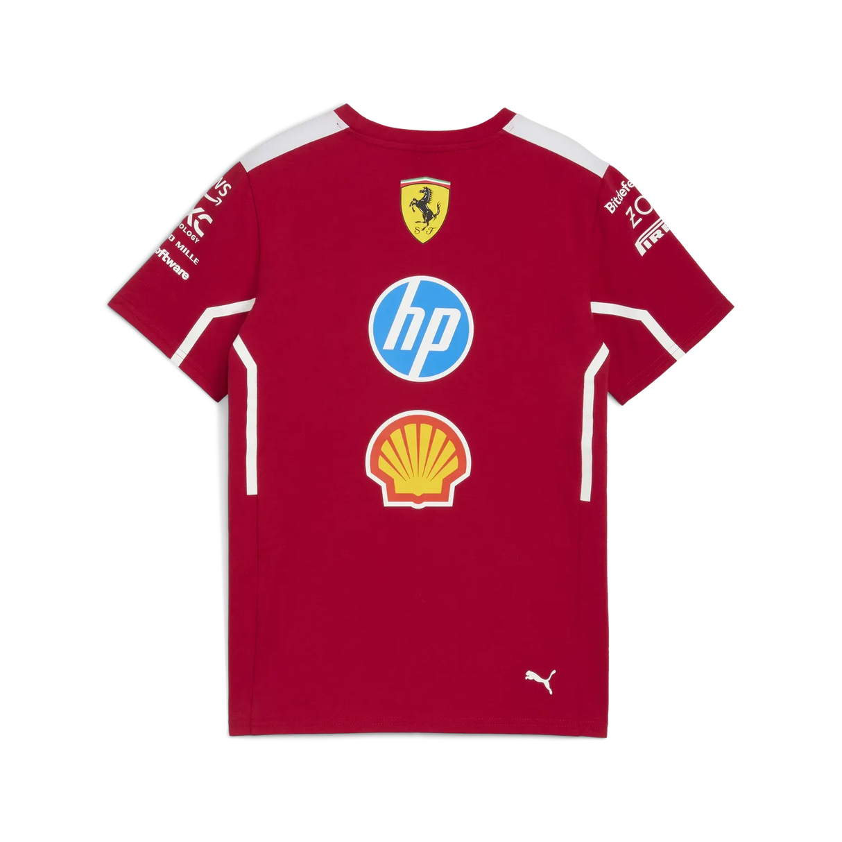 Scuderia Ferrari Team Maglietta Girocollo Bambino 🔥
