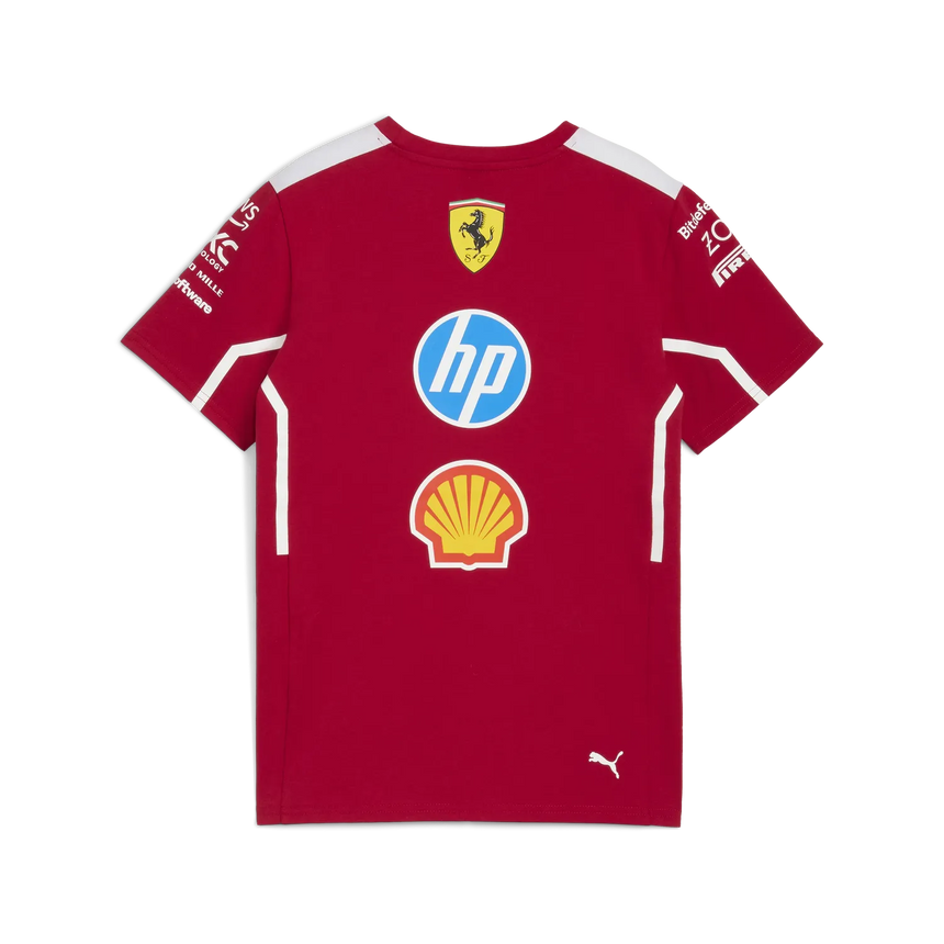 Scuderia Ferrari Team Rundhals-T-Shirt für Kinder 🔥