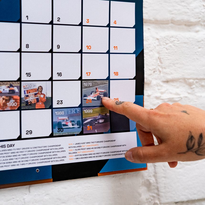 McLaren Formula 1 Team - Calendario Ufficiale - 2026