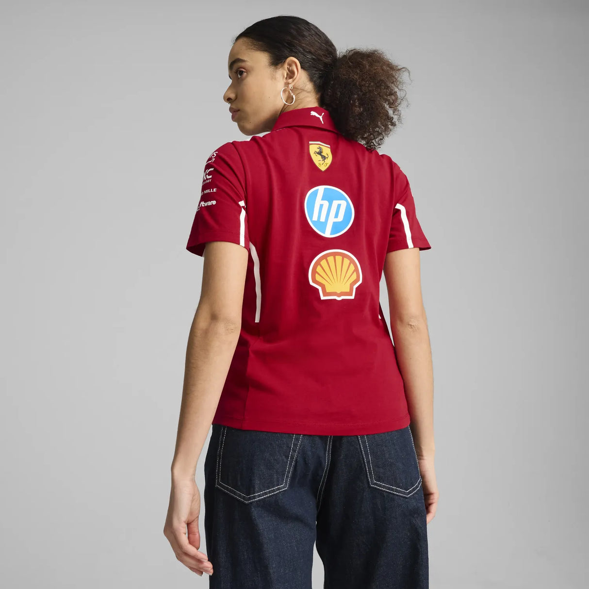 Scuderia Ferrari Team Polo Donna 🔥