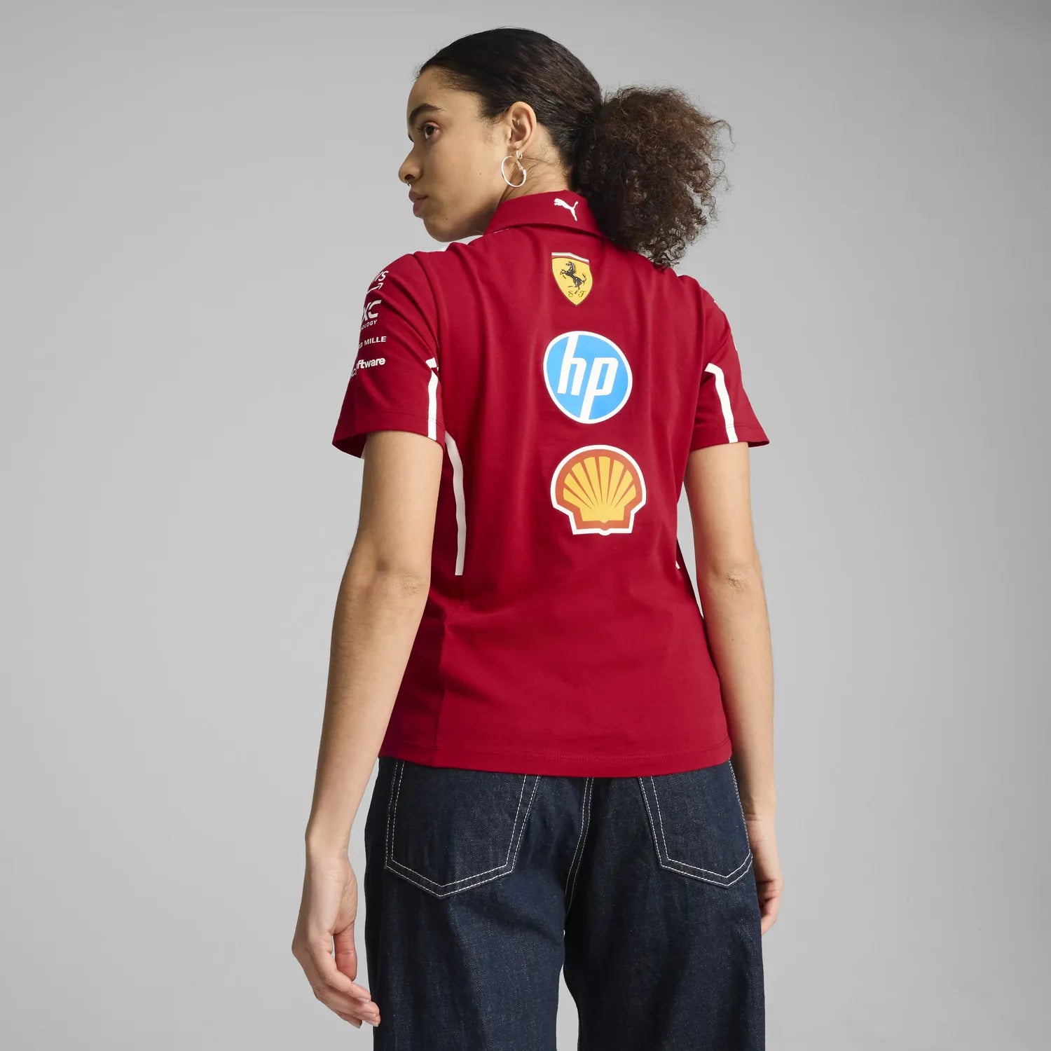 Scuderia Ferrari Team Polo Donna 🔥