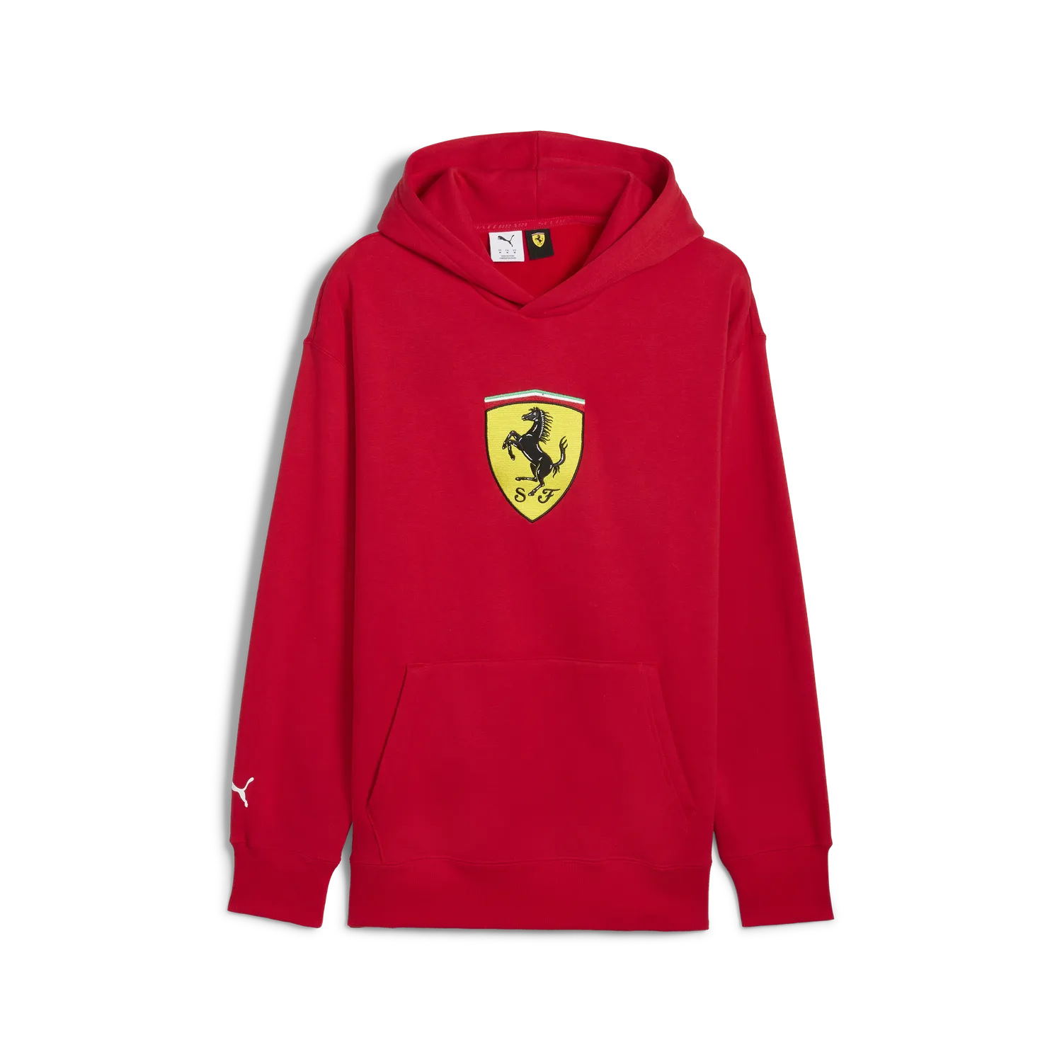Ferrari Race Felpa con Cappuccio - Rosso 🔥