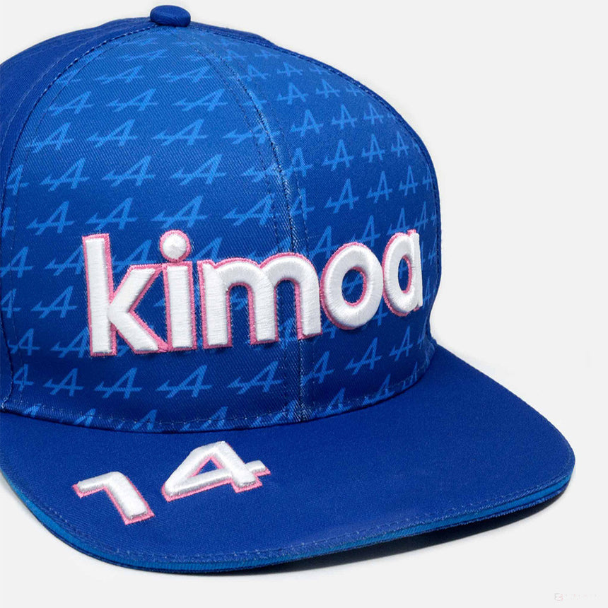 Alpine Cappello di Baseball, Fernando Alonso Kimoa, Blu, 2022 - FansBRANDS®