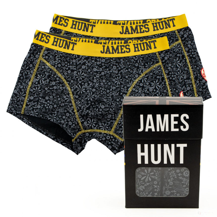 James Hunt Seventies Boxer Pantaloni brevi - Confezione Doppia - FansBRANDS®