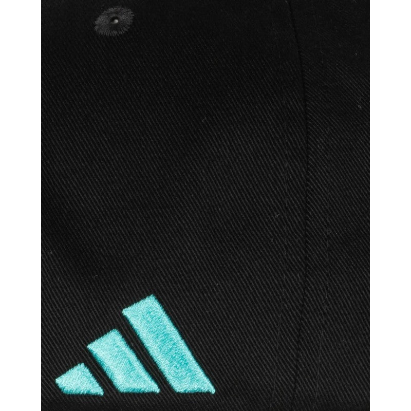 Cappellino Mercedes, logo MAPF1, Adidas, nero
