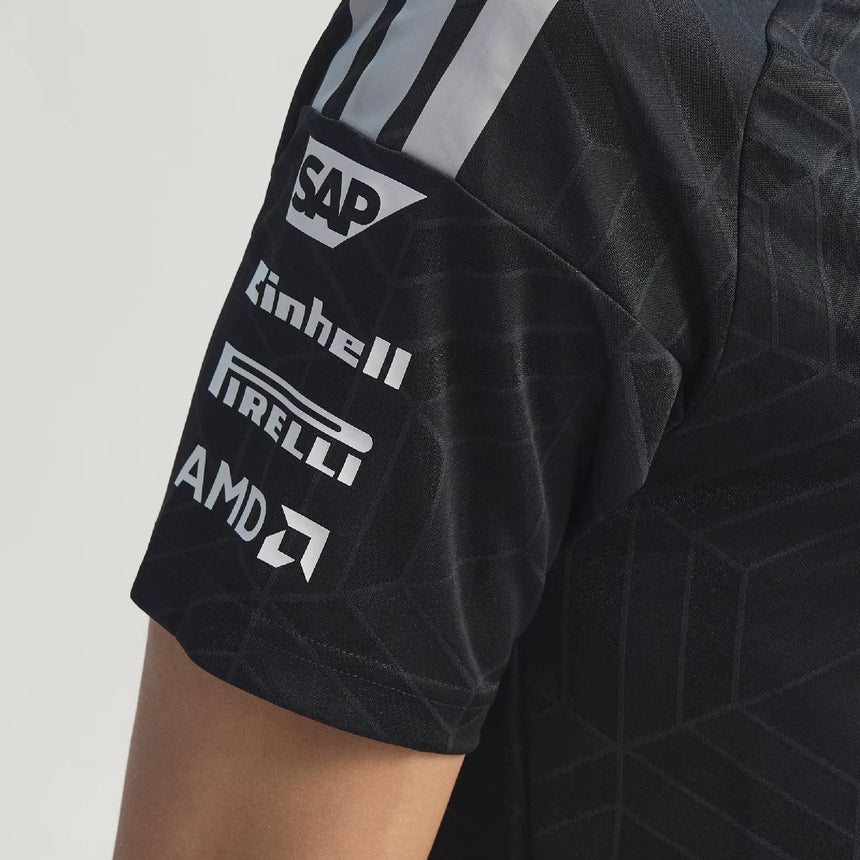 Mercedes Jersey, squadra, adidas, nera, 2026