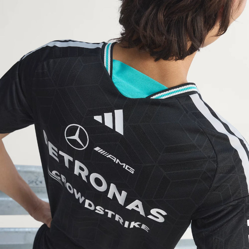 Mercedes Jersey, squadra, adidas, nera, 2026