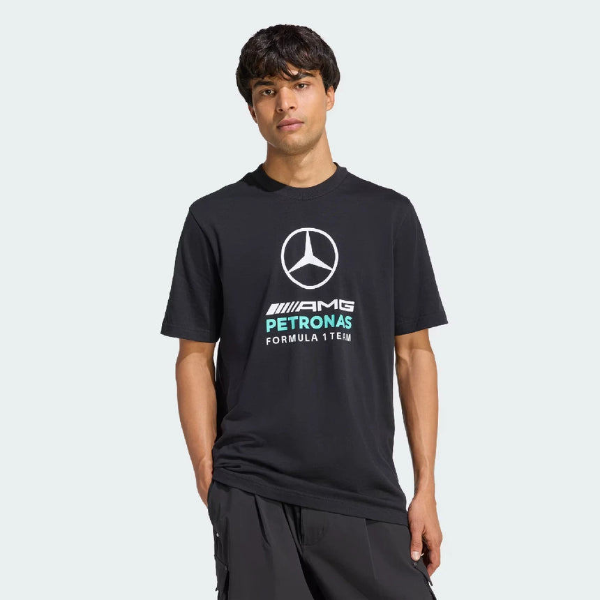 Polo Mercedes, Dna, grafica, adidas, nera, 2026