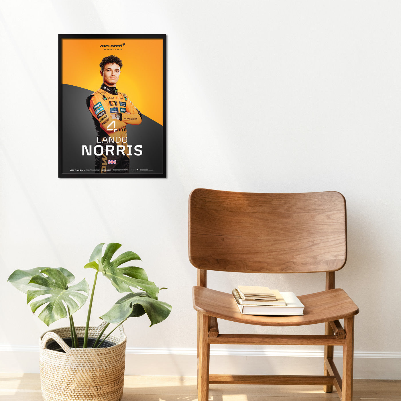 F1 Print – Poster di Lando Norris (formato A3)